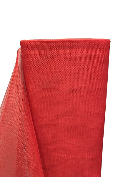 Limelia Red Greek Tulle (width 2 mt Length 1 mt)