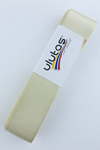 Limelia Panglică Grosgrain Culoare Bej 3 cm 10 m