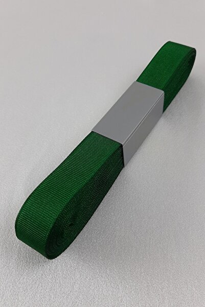 Limelia Panglică Grosgrain verde închis 2 cm