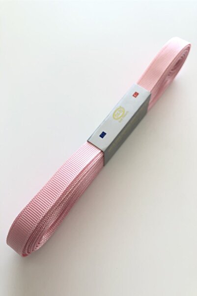 Limelia Panglică Grosgrain roz 1 cm 10 m