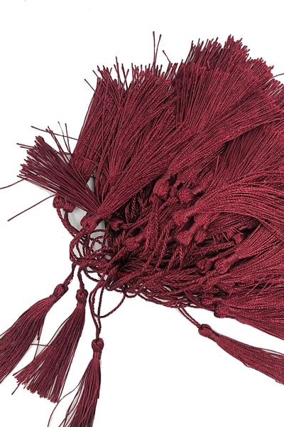 Limelia Claret Red Imported Tassel 6 cm 100 Pieces