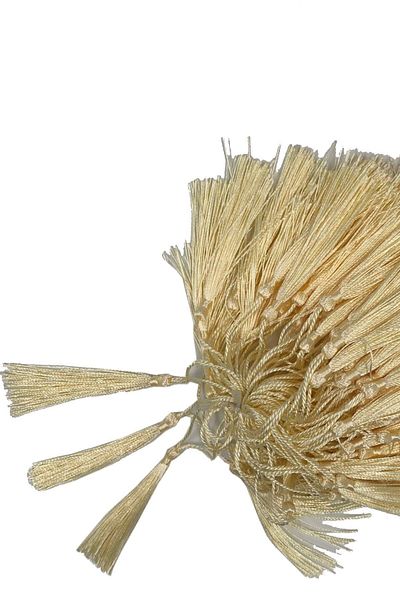 Limelia 100 Pieces Cream Imported Tassel - 6 Cm