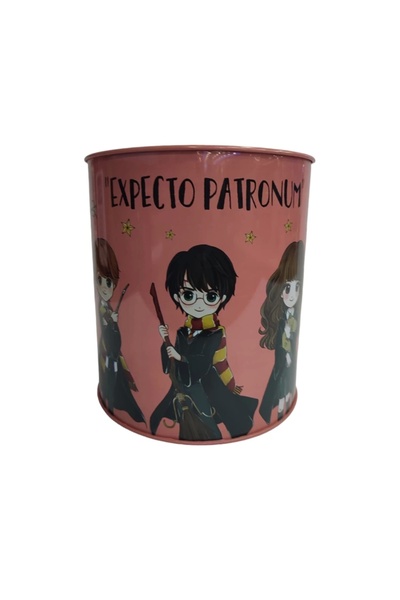 Harry Potter Lisanslı Metal Kumbara Orta Boy 14.5x13cm