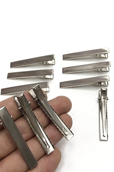 Limelia Clip cu cataramă de crocodil 10 bucăți 4,5 cm