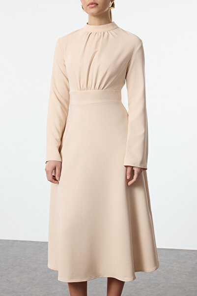 Trendyol Collection Rochie midi de skateboard cu guler în picioare - TWOAW25EL00256