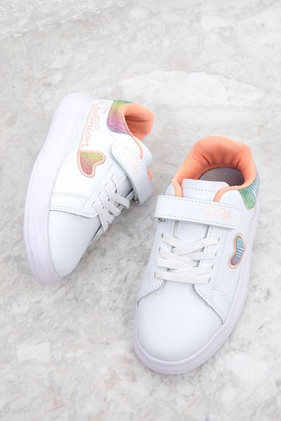 SOHO Weißer Kinder-Sneaker, Modell 19651