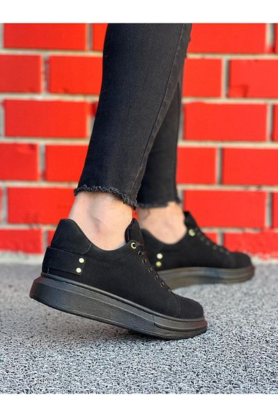 BOA Kb047 Ανδρικά παπούτσια Casual Suede Charcoal