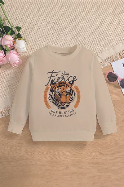 ŞAPKAKİDS Детски суитшърт Oversize Premium - 12708