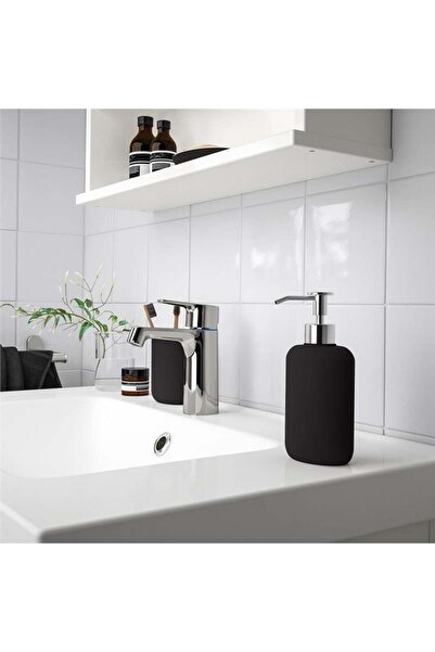 IKEA Ekoln Liquid Soap Dispenser Dark Gray 300 ml 40441619