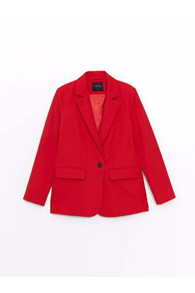 LC Waikiki Jachetă LCW dreaptă cu mânecă lungă pentru femei