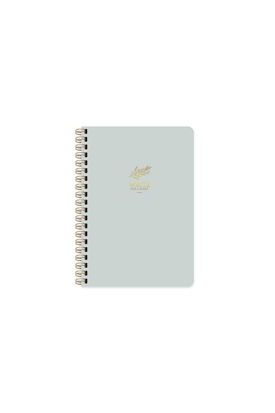 KESKİN COLOR Write For A Start A5 Lined Spiral Notebook Blue