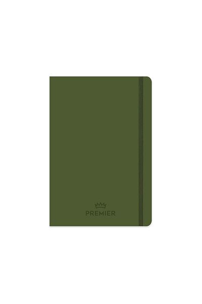 KESKİN COLOR دفتر ملاحظات ممتاز ذو لون حاد مقاس 17x24 - كاكي
