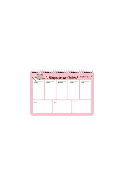 KESKİN COLOR Pusheen 17*24 52 Yp - Weekly Spiral Planner