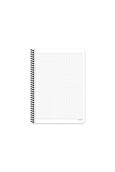 KESKİN COLOR 16.5x22.5 Checked Notebook Coffee - Orange
