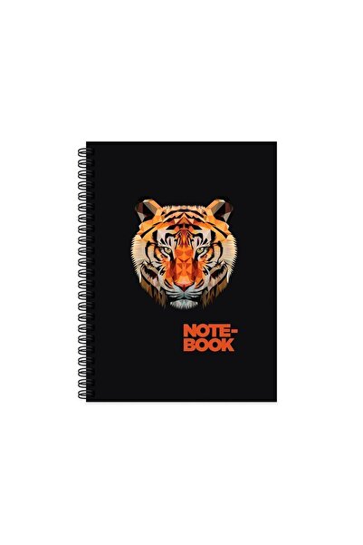 KESKİN COLOR غطاء صلب حلزوني متقلب من Jungle Notebook Tiger