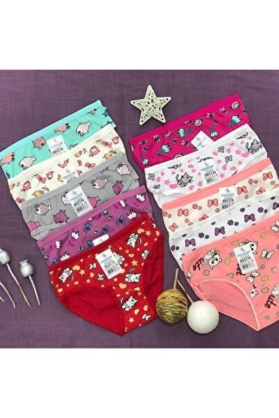 bejamonti chocolate baby kids Set de 6 chiloți mixți pentru fete