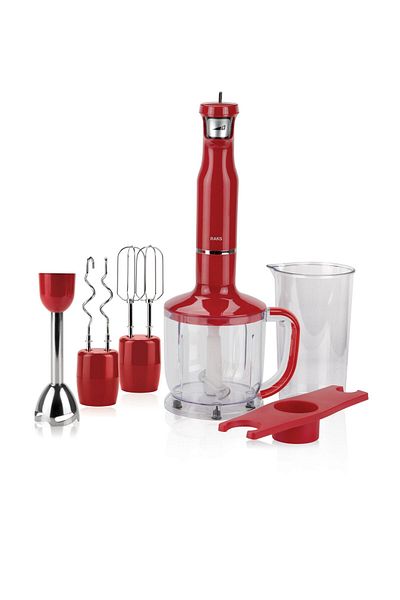Raks Hot Mix 1700 W Blender Set Red
