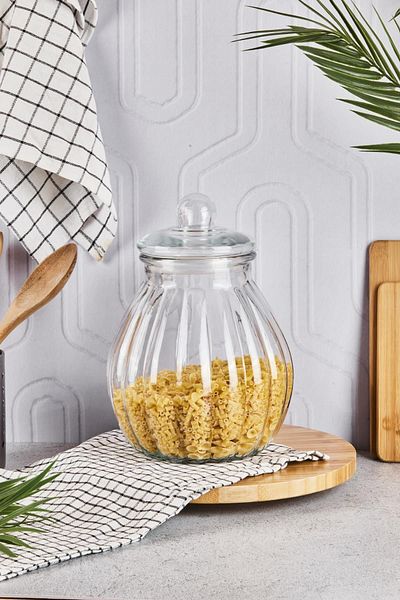 Perotti Home Primo 3.6 Lt Glass Food Jar