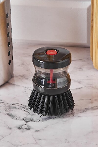 Perotti Doffy Deterjan Hazneli Yeni Nesil Bulaşık Fırçası Kahverengi