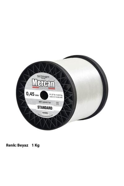 Mercan Біла стандартна котушка для волосіні