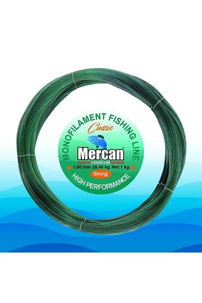 Mercan Classic Green 1 kg Hasp Fish Tape