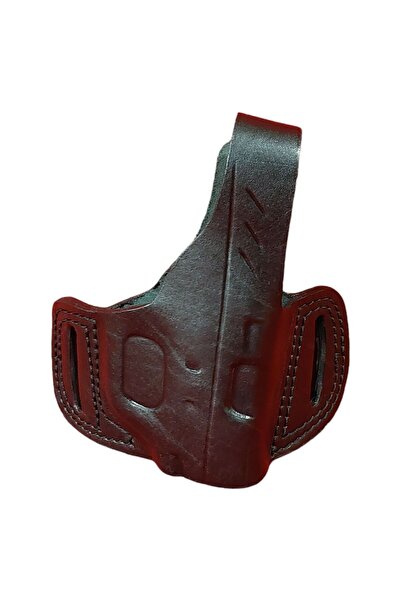 askeritaktikstore YARIM KELEBEK DERİ TABANCA  KILIFI SAR 9 VE BENZERİ