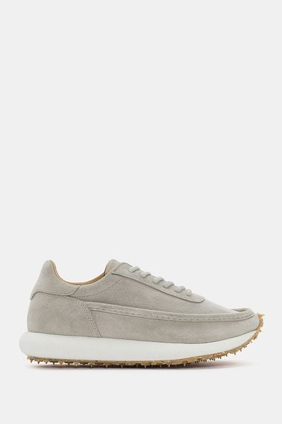 Bestyle Pantofi de damă Ridley din piele de căprioară Stone