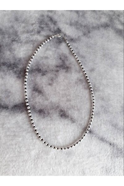 COOL&RELAX Handmade El Yapımı Inci Ve Siyah Erkek Kolye