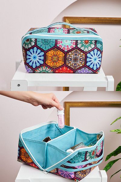 Pazar Kapısı Travel Type Makeup Bag - Organizer Authentic