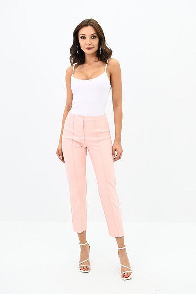 Koza Butik Pantaloni de damă cu talie înaltă - Flatolu 6229-24