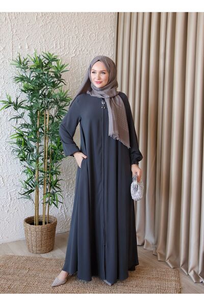 Butik MEDİNE İPEĞİ MEVLANA KESİM FERACE BOY 145 CM