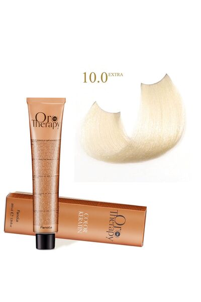 Fanola Oro Therapy 24k Color Keratin With Gold & Argan Oil 100ml (AMMONİA FRE...