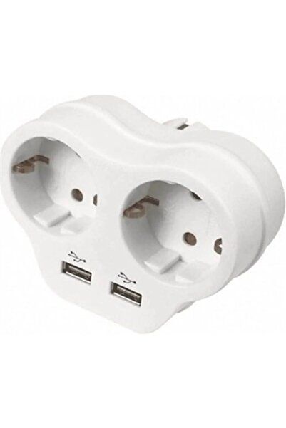 VİKO Ikili Topraklı Ve Usb Çıkışlı Fiş/priz