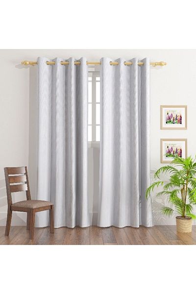 Home Box Sarah Sheer Curtain Pair - 140x240 cm