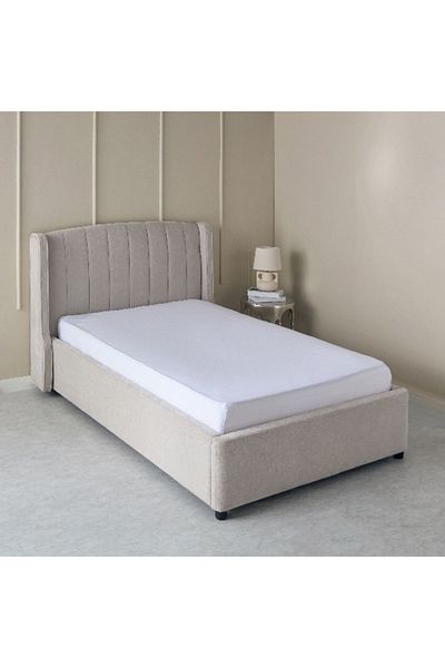 Home Box Bristol Polycotton Twin Fitted Sheet - 120x200+25 cm