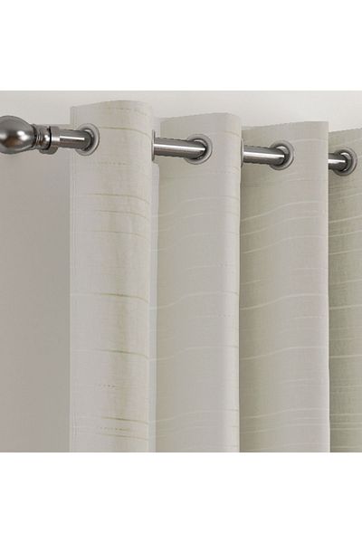 Home Box Aara 2-Piece Sheer Extra Long Curtain Set - 140x300 cm