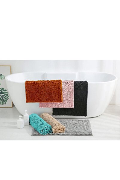 Chilai Home Victoria Cotton Ecru 2'li Set Banyo Halısı, Paspası Bpmk