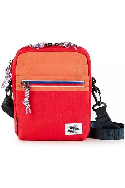American Tourister KRIS VERTICAL BAG RED/ORANGE.shoulder bag,luggage & travel gear,