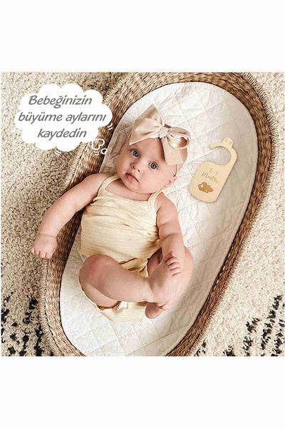 WooDanica Baby Kids Closet Organizer Baby Clothes Separator Hanger Bookmark 0-24 Months Memory Cards 7 Pieces
