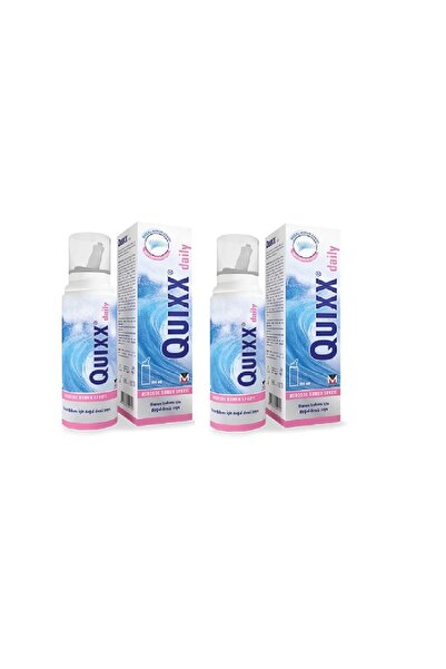 QUIXX Daily Aerosol Burun Spreyi 100 ml 2 Adet