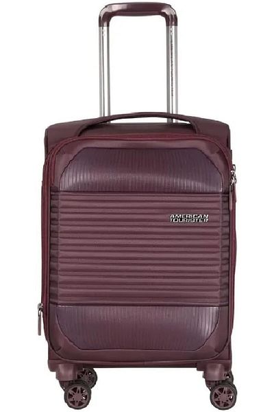American Tourister FORNAX SPINNER SOFT TROLLEY EXPANDABLE TSA (66, RAISIN RED)