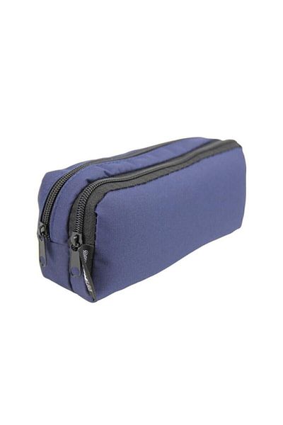 Kalemlig Double Compartment Linen Pen Holder Purple (Lilac)