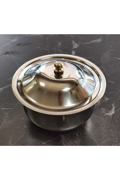 KT HOME Olivium Metal 304 Sugar Bowl and Spice Holder Steel Cube - Small Desktop Pepper Bowl