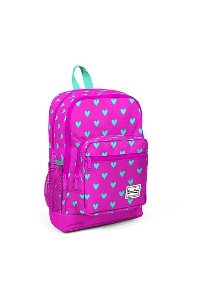 Yaygan Çanta Set de genți pentru școală primară pentru fete Coral High - cu model roz verde