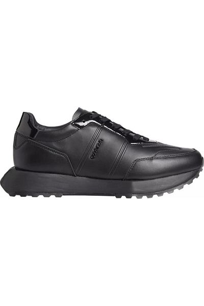 Calvin Klein Flat Sole Shoes - Lace Up, LTH W/ HF