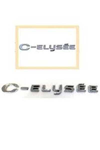 ATA YEDEK PARÇA CITROEN C-ELYSEE BAGAJ YAZISI 96 784 851 80