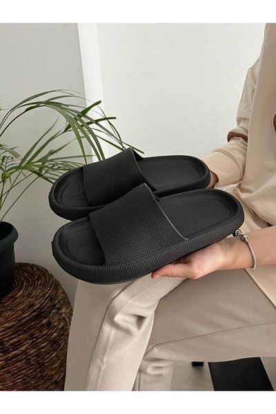 fluffy Yezyy Unisex Orthopedic Non-Slip Sole Slippers - Comfortable Daily Design for Beach, Sea, Pool and Garden
