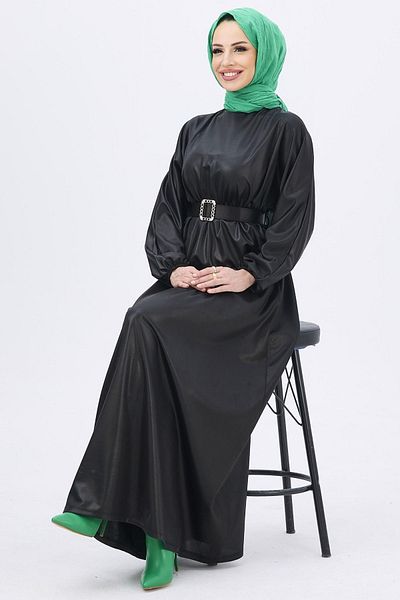 TOFİSA 12015-černé šaty
