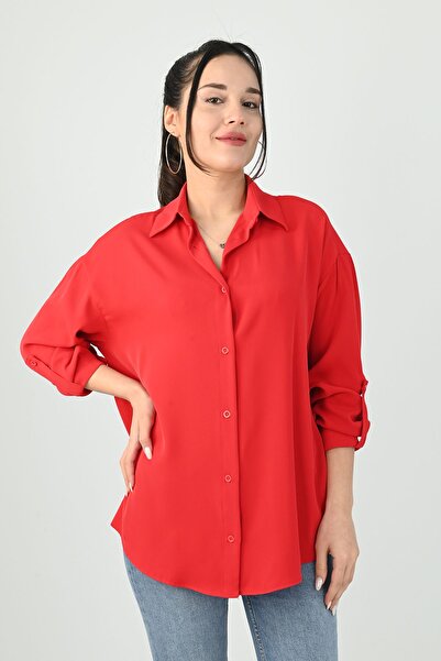 Koza Butik Women's Tie Detailed Shirt 1709-1-25