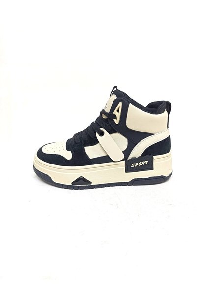 Guja SİYAH KADIN SNEAKER BOT AYAKKABI